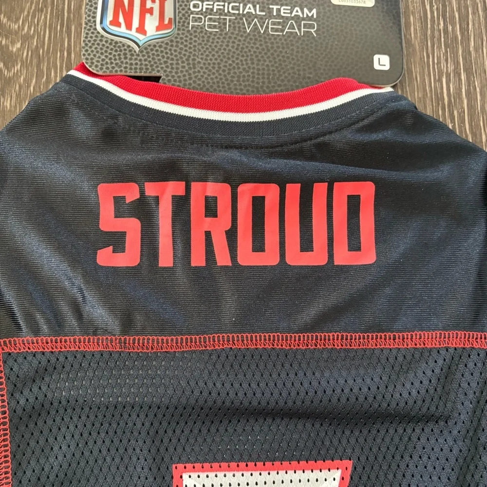NFL Official Houston Texans Dog Jersey